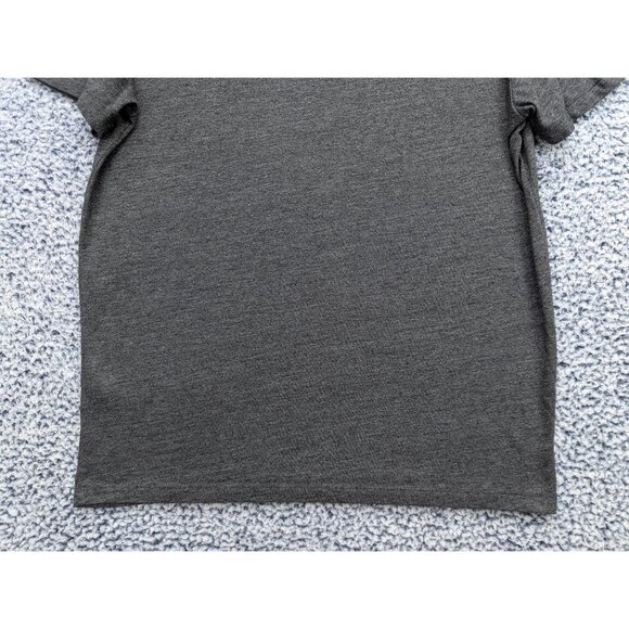 Lucky Brand Shirt Mens Medium Casual Lightweight Preppy City College Grunge Gray - Picture 7 of 11